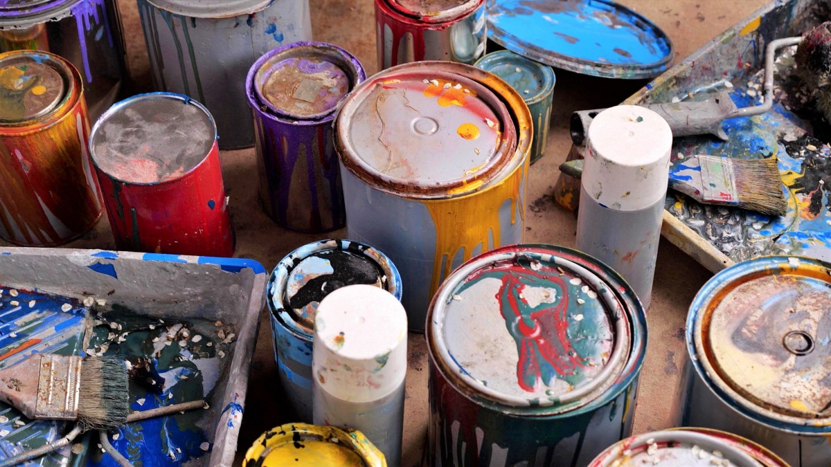 Paint Leftover Supplies