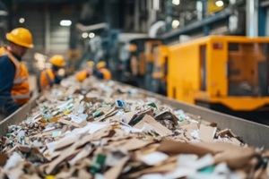a waste management company
