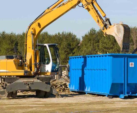 demolition bulldozer - Dumpster Rental Virginia Beach