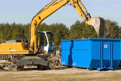 demolition bulldozer - Dumpster Rental Virginia Beach