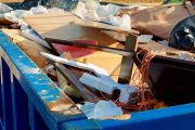 over flowing Dumpsters being full with garbage